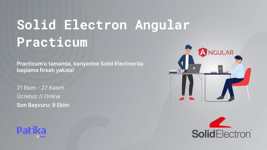 Solid Electron'da İşe Girmek İçin Ücretsiz Practicum