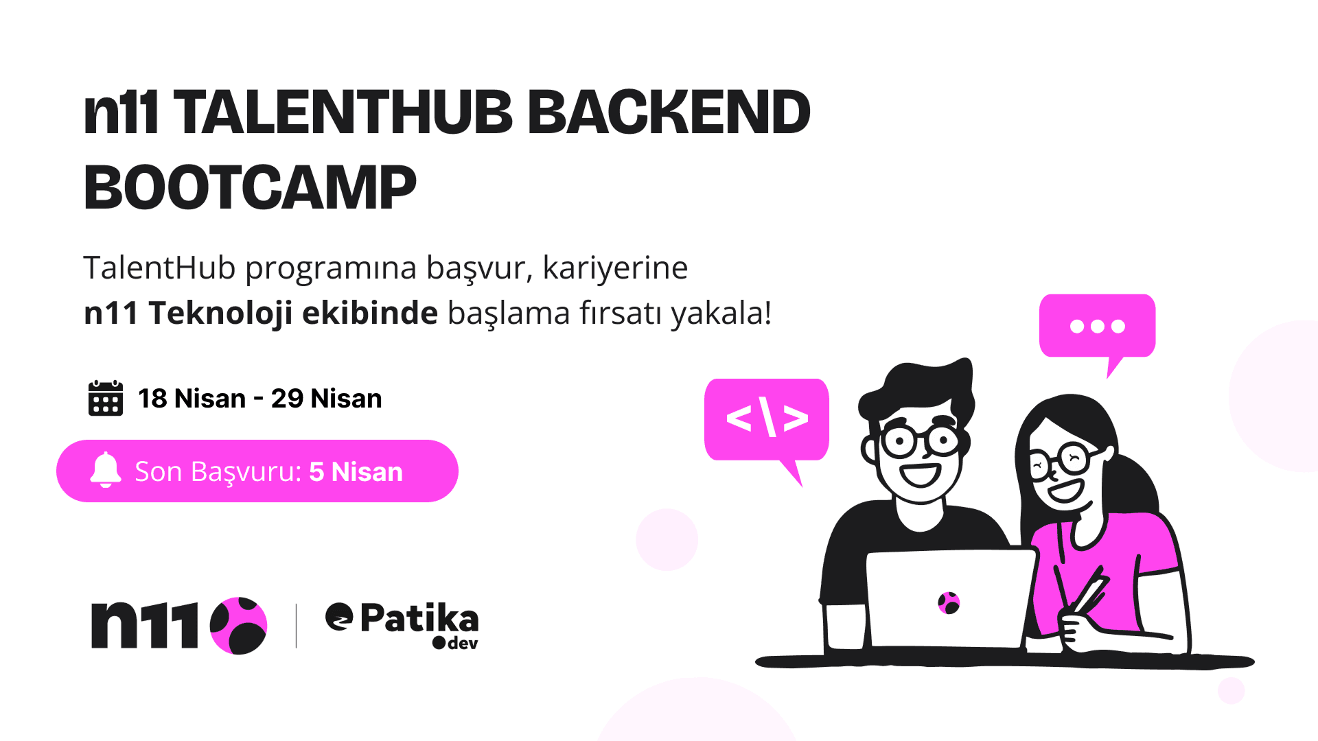 n11 Talenthub Backend Bootcamp