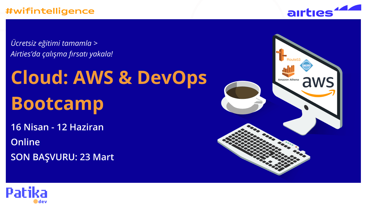 Airties'de İşe Girmek İçin Ücretsiz Yazılım Eğitimi