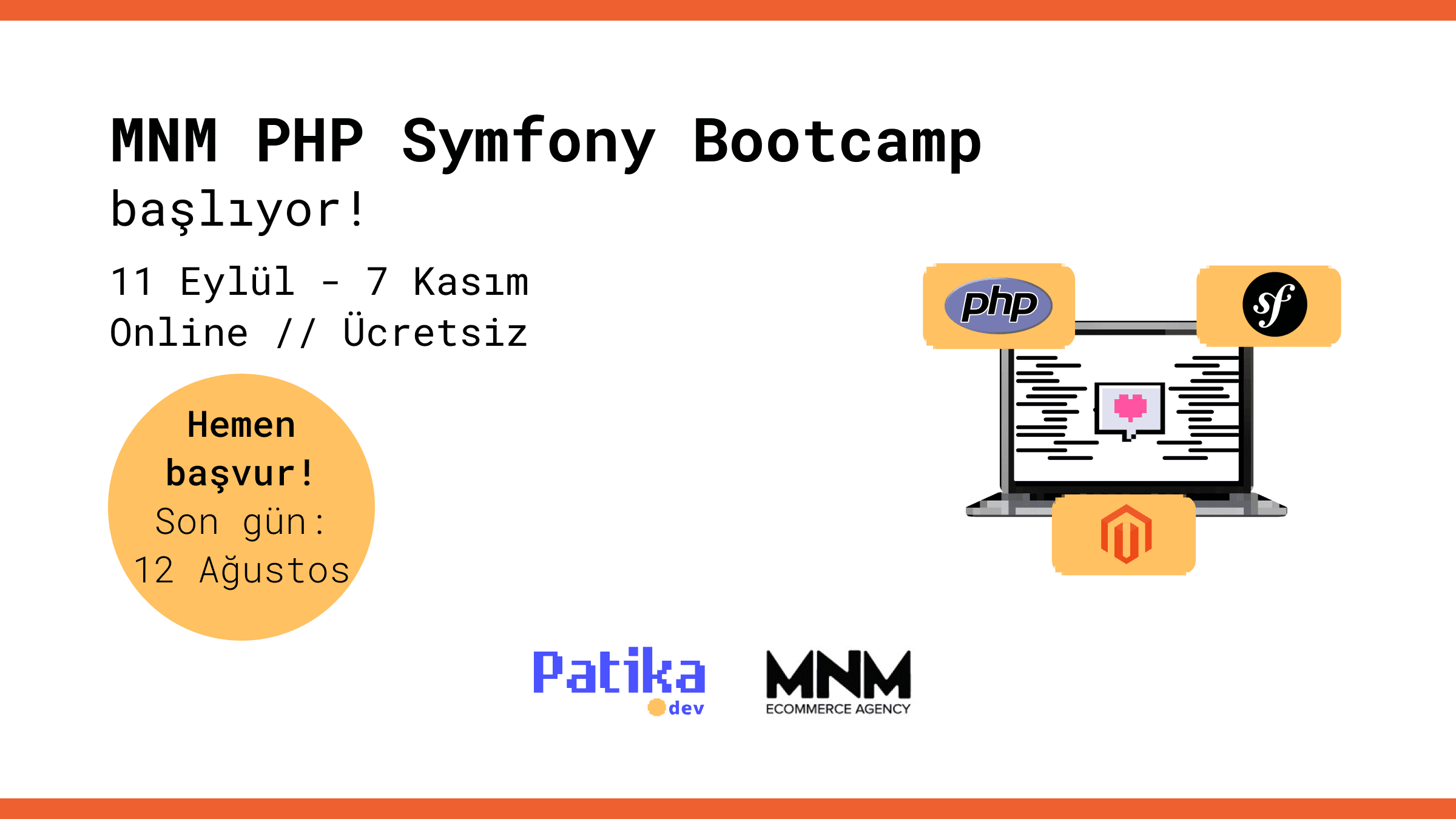 MNM'de işe girmek için ücretsiz yazılım eğitimi