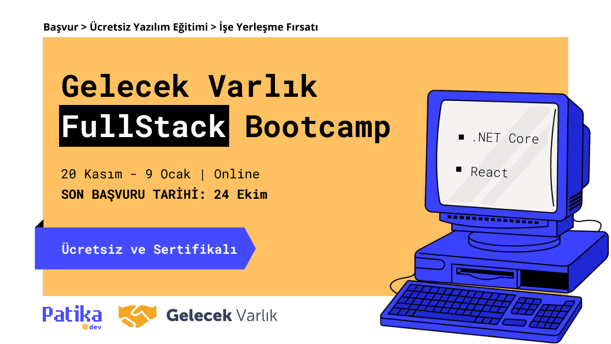 Gelecek Varlik'ta işe girmek için ücretsiz eğitim