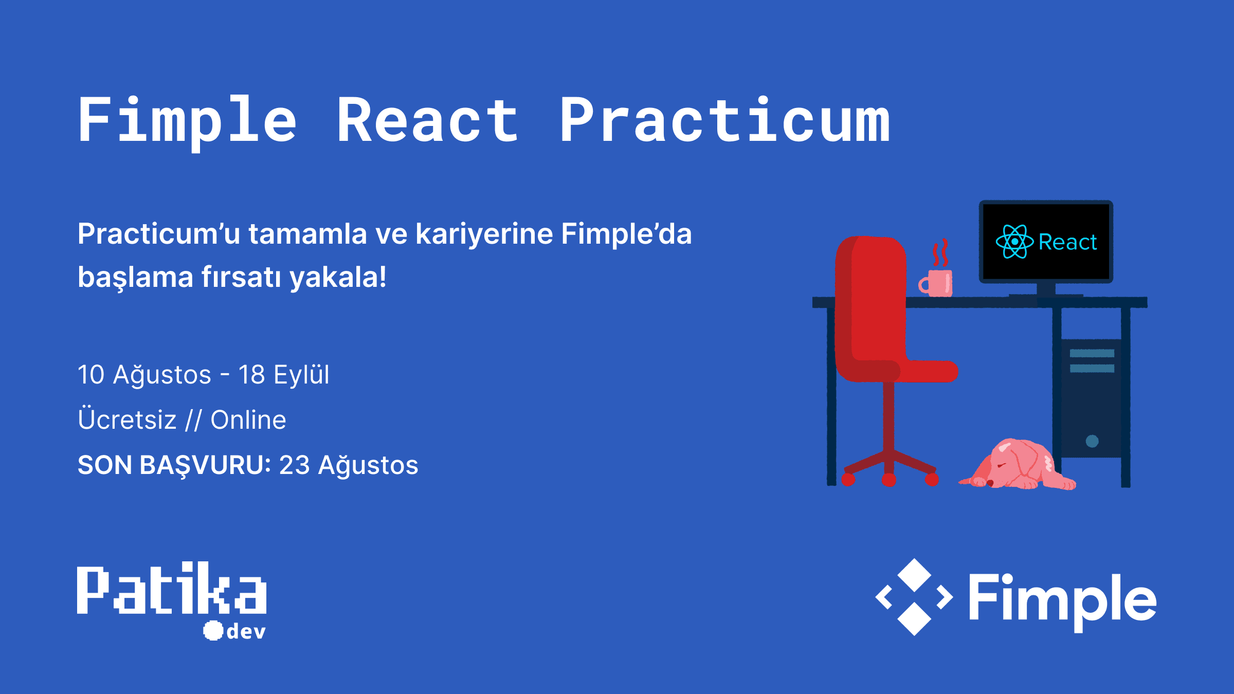 Fimple'da İşe Girmek İçin Ücretsiz Practicum