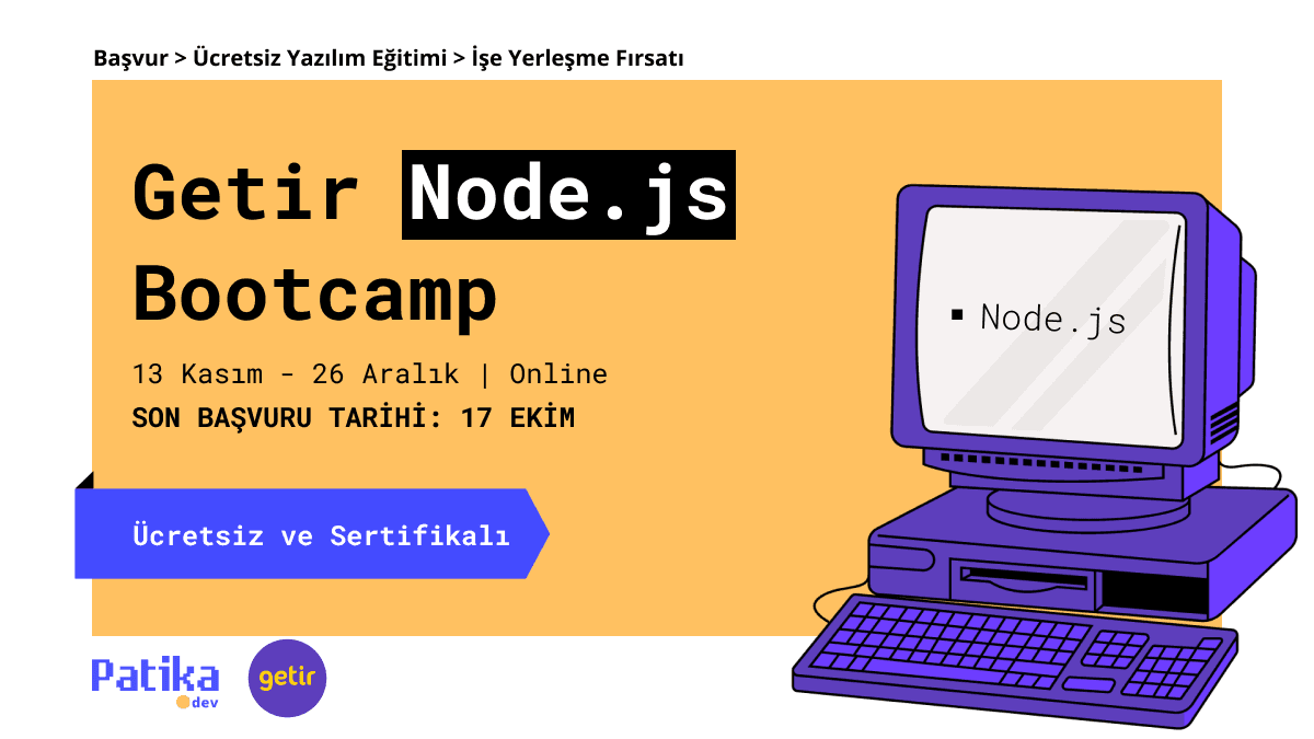 Getir'de yazılımcı olarak çalışmak ister misin?