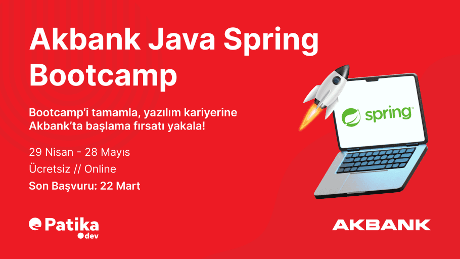 Akbank'ta İşe Girmek İçin Ücretsiz Yazılım Eğitimi