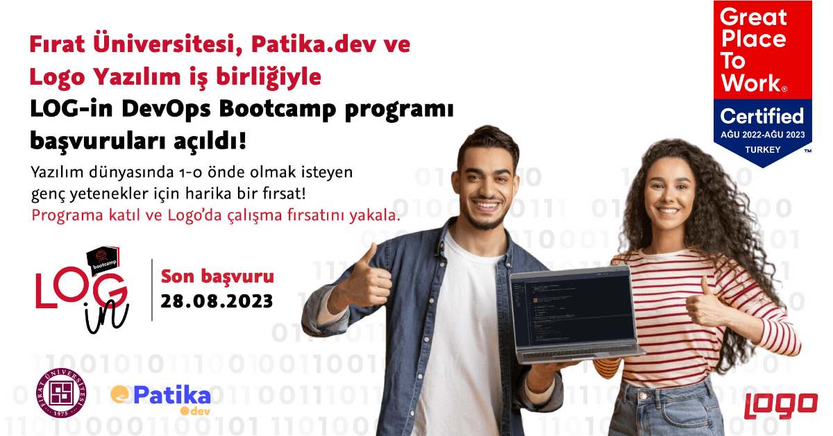 Logo Yazılım'da İşe Girmek İçin Ücretsiz Yazılım Eğitimi