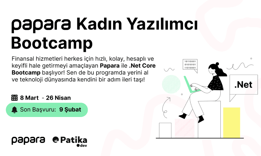 Papara'da Kadın Yazılımcı Olarak İşe Girmek İçin Eğitim