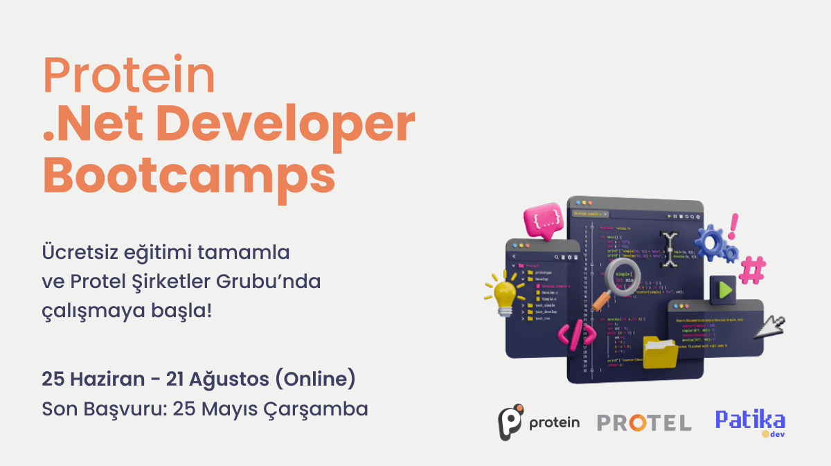 Protein'de İşe Girmek İçin Ücretsiz Yazılım Eğitimi