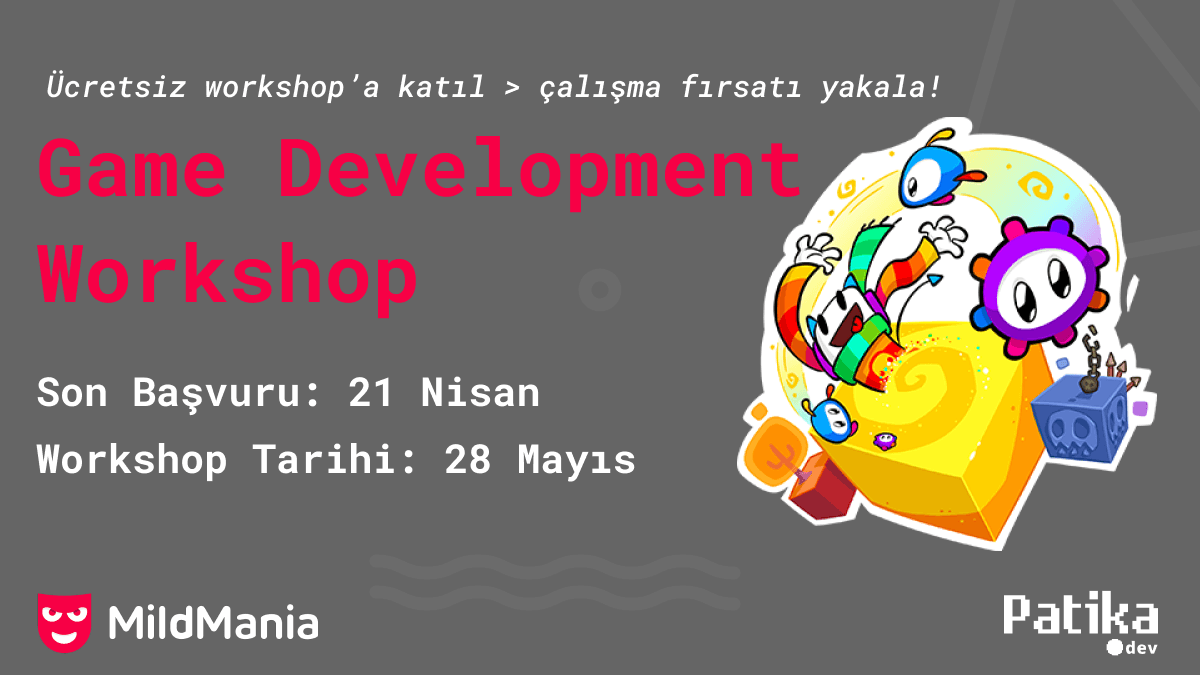 MildMania'da İşe girmek İçin Ücretsiz Workshop