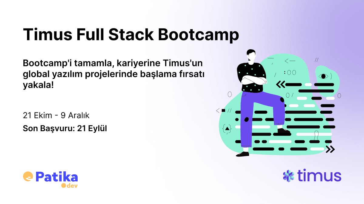 Timus'ta İşe Girmek İçin Ücretsiz Yazılım Eğitimi