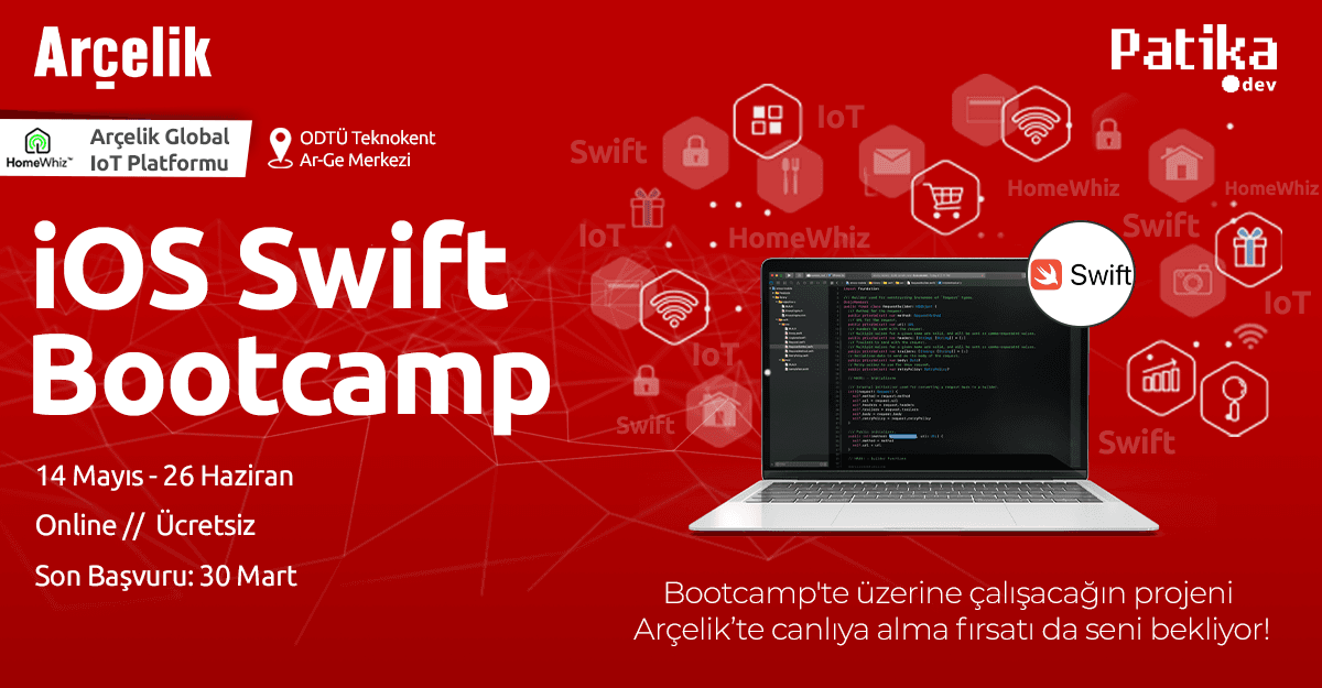 Arçelik'te İşe Girmek İçin Ücretsiz Yazılım Eğitimi