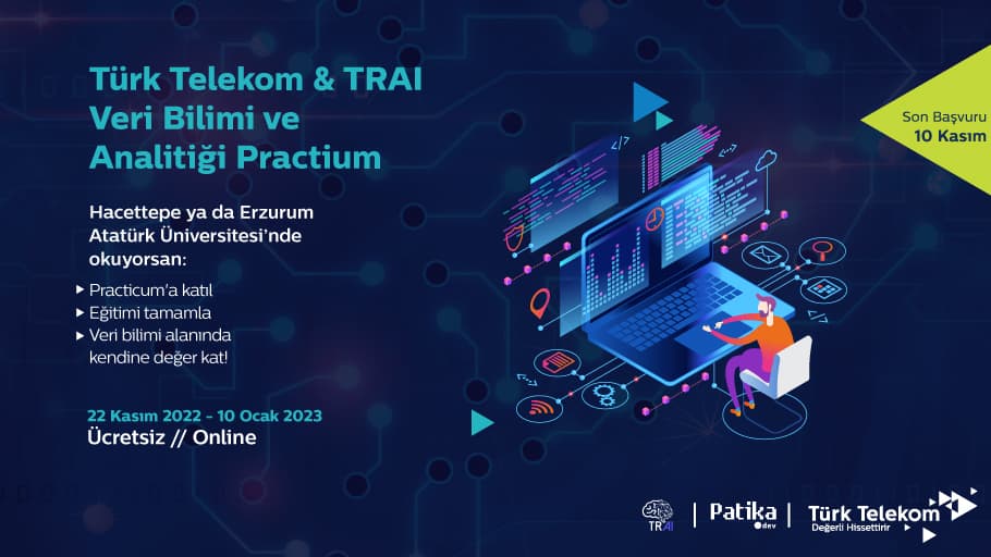 Türk Telekom & TRAI İle Veri Bilimi Kariyerine Başla