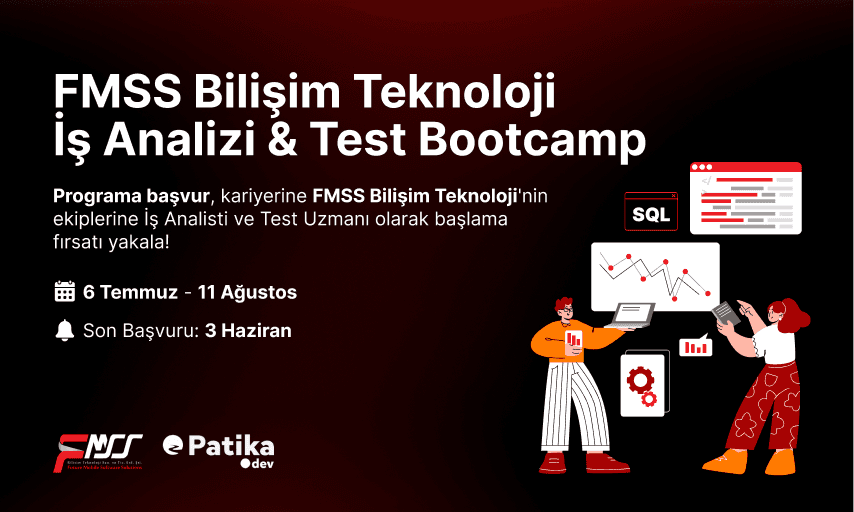 FMSS Bilişim Teknoji'de İşe Girmek İçin Ücretsiz Eğitim