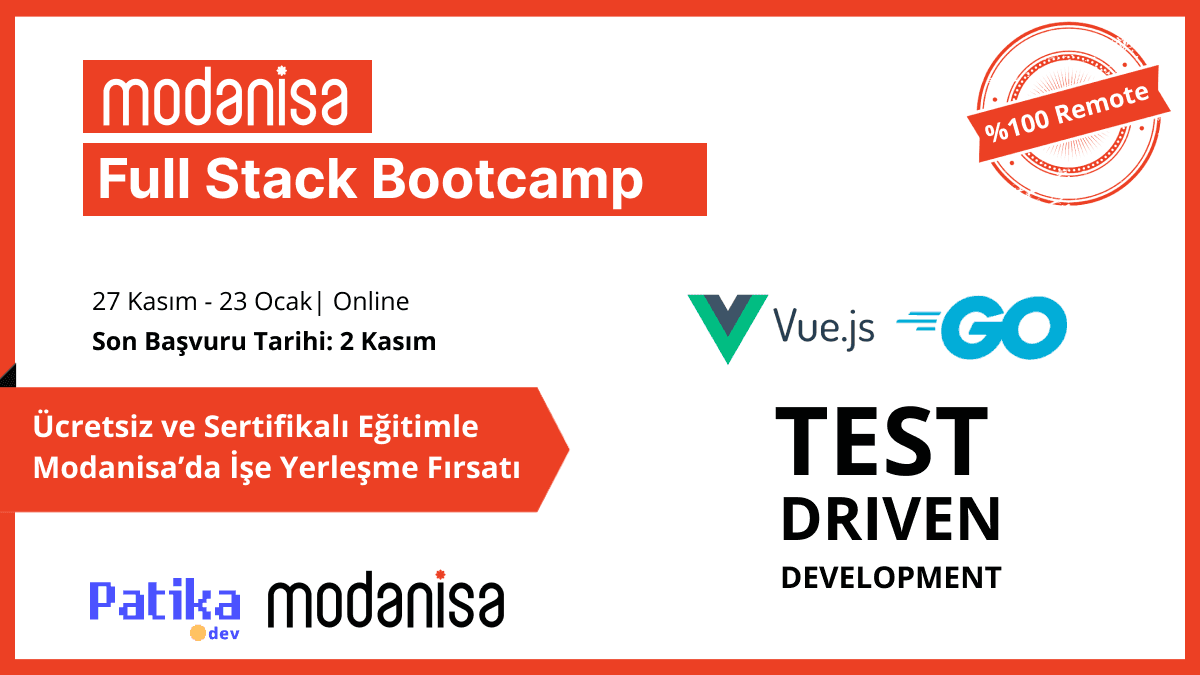 Modanisa'da işe girmek için ücretsiz yazılım eğitimi