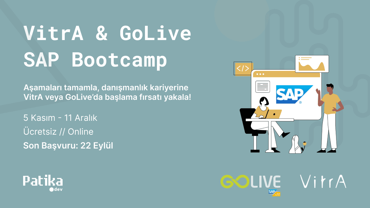 VitrA & GoLive'da İşe Girmek İçin Ücretsiz SAP Eğitimi