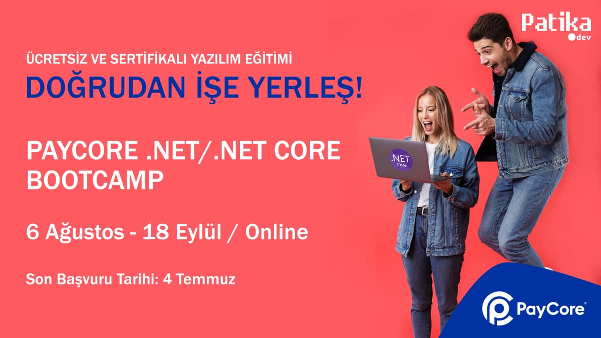 PayCore'da İşe Girmek İçin Ücretsiz Yazılım Eğitimi