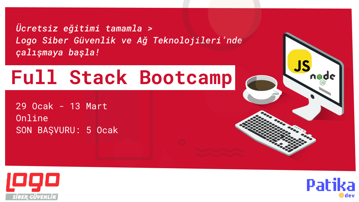 Logo Siber'de ise girmek icin ucretsiz yazilim egitimi