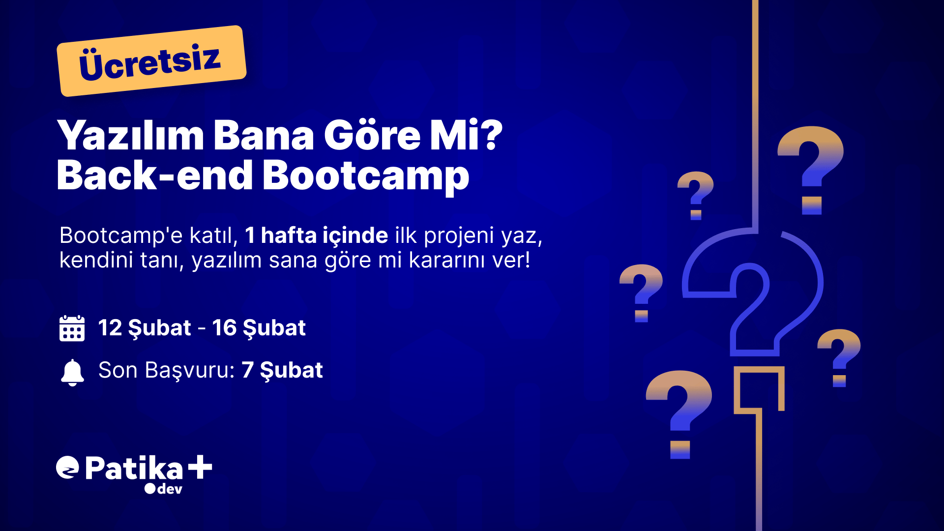 Yazılımı Yeni Başlayanlar İçin Ücretsiz Yazılım Eğitimi