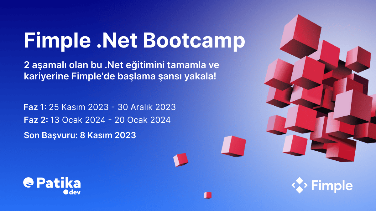 Fimple'da İşe Girmek İçin Ücretsiz Bootcamp