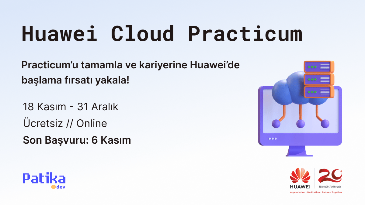 Huawei creates a developer ecosystem around its cloud services with the Huawei-Patika Cloud Practicum